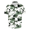 thumbnail image 2 of Styesk T-Shirts pour Homme Chemise à Col à Revers à Manches Courtes Imprimée Camouflage à la Mode pour Hommes, 2 of 5