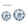 thumbnail image 2 of Acrylic Circular Clock 11.9x11.9 Inch Circular Clock Decorative Clock Creative Clock Dual-Purpose Clock Wall Clock Clock Decorate Your Space Little Blue Cartoon Monsters Cute, 2 of 9