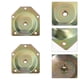 thumbnail image 2 of 4 unids placas de montaje en ángulo para patas de muebles Sofá Placas de fijación de la pata, 2 of 4