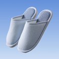 thumbnail image 6 of SBYOJLPB Women's Winter Striped Slippers Comfortable Warm Indoor Closed-Toe Slippers, 6 of 8