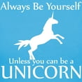 thumbnail image 3 of CafePress - Always Be Yourself Unless You Can Be A Unicorn Whi - Women's Traditional Fit Dark T-Shirt, 3 of 4