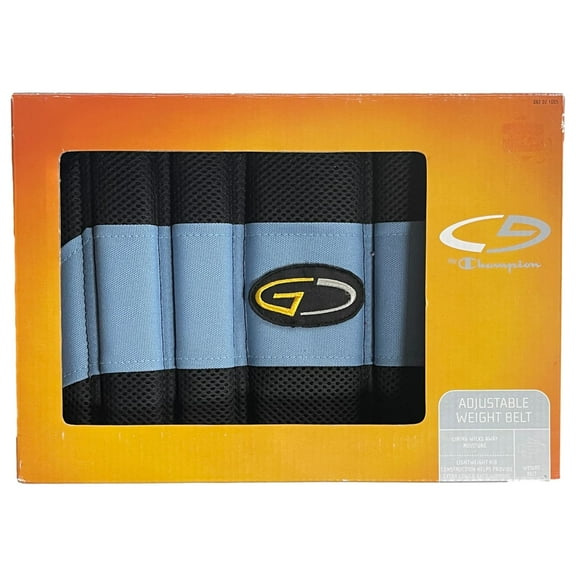 Champion Adjustable Weight Belt with Moisture Wicking Liner