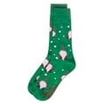thumbnail image 7 of MeMoi Men's "Gnome For The Holidays" Christmas Novelty Crew Sock - Mens - Male, 10-13, Green, 7 of 7