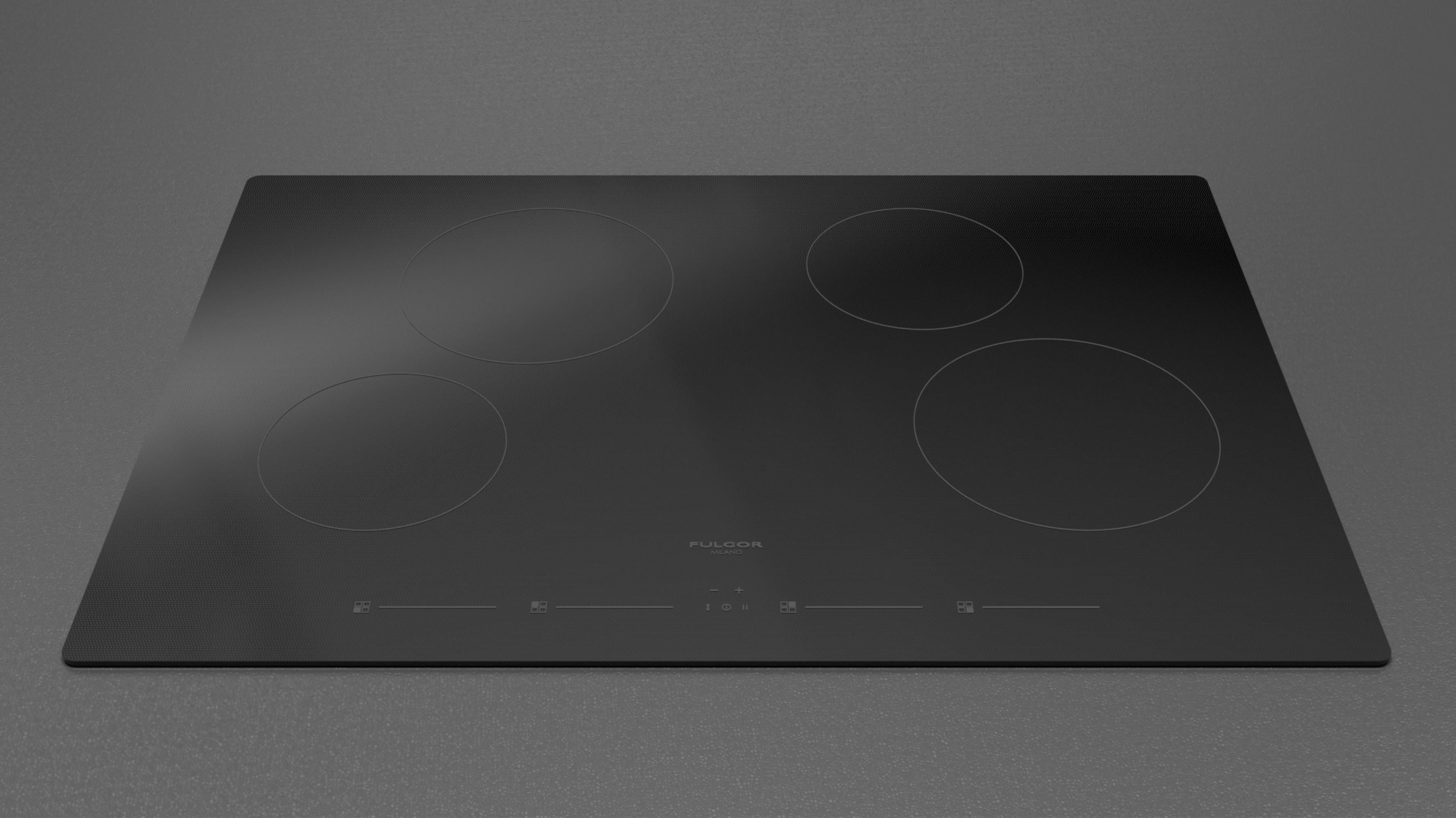 Fulgor Milano F4it302 400 Series 30" Wide 4 Burner Electric / Induction Cooktop -