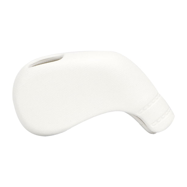 Naiovety Cubierta de palo de Golf, Putter impermeable, cubiertas de cabeza de conductor de hierro, Protector de repuesto portátil, regalos para Golf Blanco