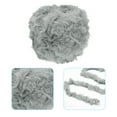 thumbnail image 3 of Uxcell 70yds Faux Fur Yarn,2 Skeins Fuzzy Yarn Crochet Fluffy Yarn Soft Chunky Polyester Plush Fur,Light Grey, 3 of 7