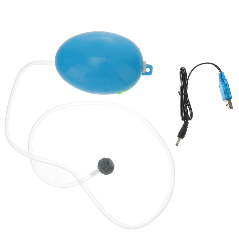 208 Charging Portable Intermittent Oxygen Air Pump Fishing Aquarium Oxygen  Pump (Blue) 