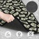 thumbnail image 3 of Fotbe Dollar Juego de 4 Tapetes para Auto con Estampado – Alfombrillas de Goma Reforzada, Diseño Antideslizante, Protección para Todo el Año – Vehículos, Autos, Camionetas y SUVs, 3 of 7