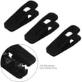 thumbnail image 4 of Clips pour Cintres en Velours Lot de 20, Clips pour Pantalons Ivoire, Clips en Velours à Doigts Forts Parfaits pour une Utilisation avec des Cintres en Velours Fins, 4 of 5