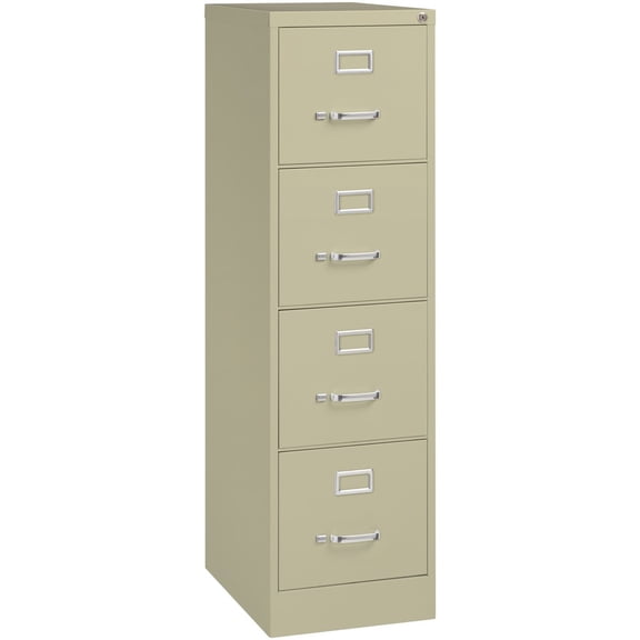 Lorell, LLR42293, Commercial-grade Vertical File, 1 Each, Putty
