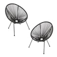 thumbnail image 1 of Ilios INNOVA Sillas Estilo Acapulco con Estructura de Acero y Diseño Retro Moderno – Ideales para Exterior e Interior, Ergonómica y Fáciles de Limpiar, 1 of 9