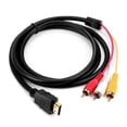 thumbnail image 1 of Cable HDMI a RCA Marmoin 1080P 1,5 m HDMI macho a 3-RCA Video, 1 of 6