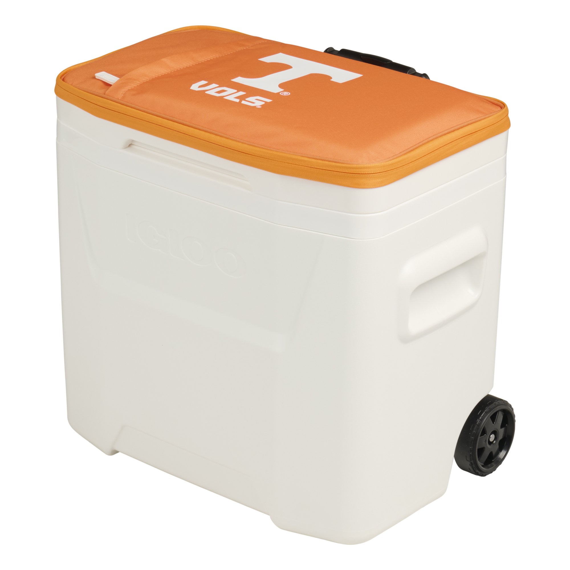 Igloo University of Tennessee 28 QT Soft Top Rolling Cooler with