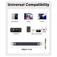 thumbnail image 2 of 40Gbps USB 4,0 PD 240W Cable de Carga Rápida Soporte 8K 4K Transmisión de Video Cable de Datos Móvil para Teléfono Portátil, 2 of 5