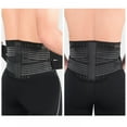 thumbnail image 2 of Wuffmeow Lumbar Waist Support Belt Strong Lower Back Brace Support Protection Exercise Fitness Mens Gym Belt, 2 of 8