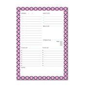 Kahootie Co. Kahootie Co Daily Schedule Notepad A5 8.3" x 5.8" 50 sheets per pad Pink(ADNPP)
