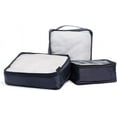 thumbnail image 6 of Brookstone 4-Piece Packing Cube Set Apparel Luggage Organizer and Shoe Bag, Travel Essentials, 6 of 7