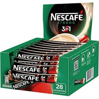  4-PACK Nescafe 3-in-1 Original Blend and Brew Premix