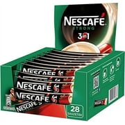 Nescafe 3 in 1 Strong Instant Coffee Single Packets 28x18g