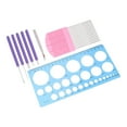 thumbnail image 4 of 8pcs in 1 Set DIY Paper Rolling Tool Kit Handmade Quilling Needle Pen for Craft, 4 of 9