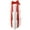 Red, variant on Homeford Nested Square Gift Boxes, White, 5-inch, 6-inch, 7-inch, 3-piece, 1.5-inch Silver Satin Ribbon