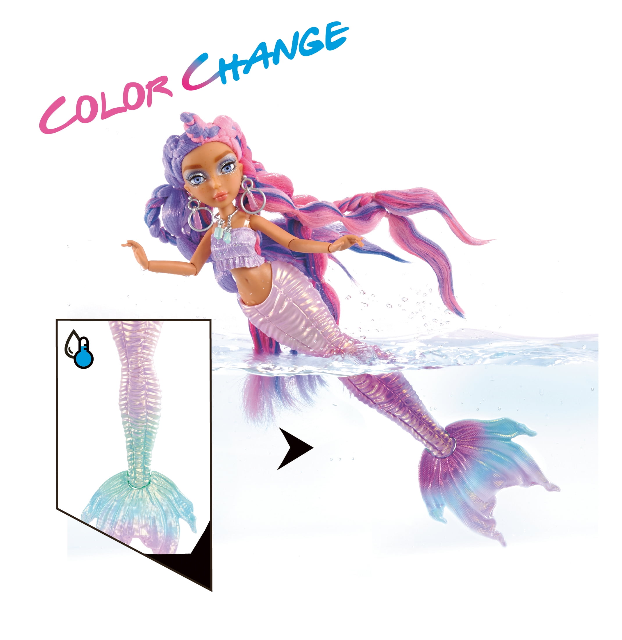 Mermaze Mermaidz™ Kishiko™ Color Change Fashion Doll with