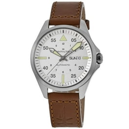 Hamilton Ventura XXL Men's Watch with Black Dial, Silicone