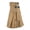Khaki, variant on ZenCart Men's Kilt Traditional Scottish Utility Kilts with 2 Pockets Casual Irish Tartan Skirts with Faux Leather Straps for Weddings Highland Game