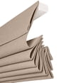 thumbnail image 2 of Arlo Blinds Thermal Room Darkening Fabric Roman Shades, Color: Oatmeal Textured, Size: 35.5"W X 60"H, Cordless Lift Window Blinds, 2 of 5