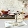 thumbnail image 2 of GZHJMY Polar Bear Watercolor Painting Absorbent Dish Drying Mat, 16 Inch x 18 Inch Microfiber Kitchen Countertop Table Protector Multi-Purpose Counter Rack Sink Drainer Pad, 2 of 6