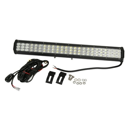 22" Tri Rows 72W 72 3030-SMD-LED Spot Flood Work Light Bar ...