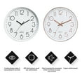 thumbnail image 6 of BrowQuartz Mute Wall Clock Fashion Living Room Portable Hanging Clocks Digital Simple Battery-operated Clock Round Watch Home Decor Black, 6 of 6