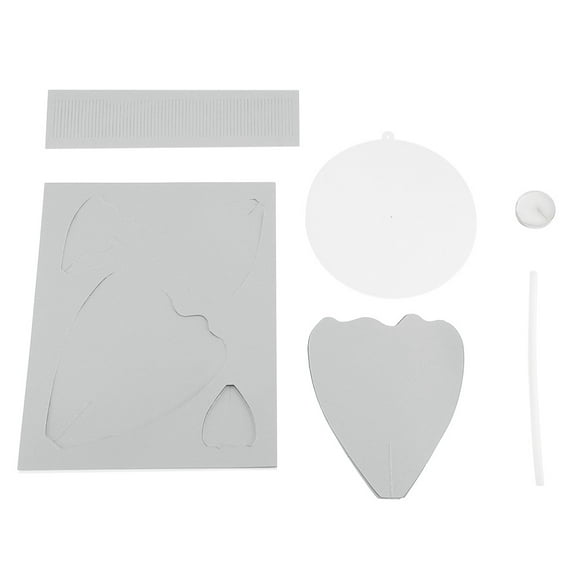Nikou Fleur de Papier Bricolage Belle décoration de Fleur de Papier de Soie pour la Maison de fête de Mariage d'anniversaire(Gris)