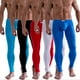 thumbnail image 4 of Ropa interior térmica elástica para hombre, pantalones tipo leggings, talla M (blanco), 4 of 7