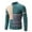 W01-Green, variant on JUUYY Men's Sweater Crewneck Pullover Long Sleeve Color Block Cable Knit Warm Chunky Winter Jumper Sweater Black L