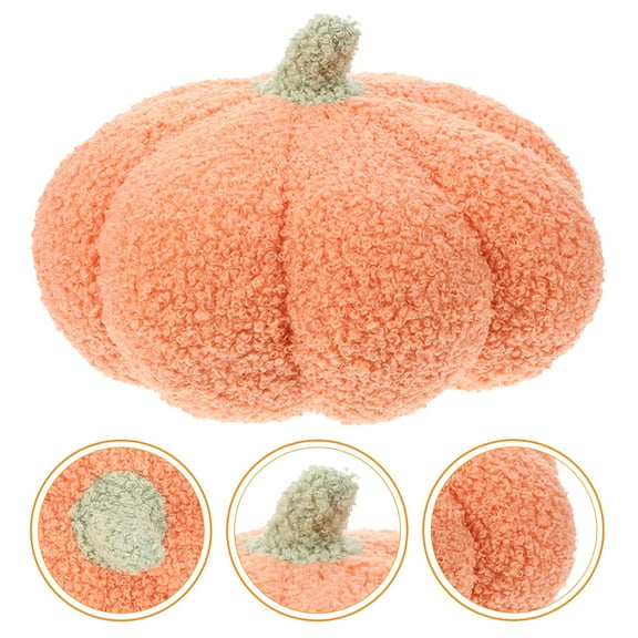 SOPOTUTU Pumkin Pillow Pumpkin Throw Pillow Orange Plush 1Pack