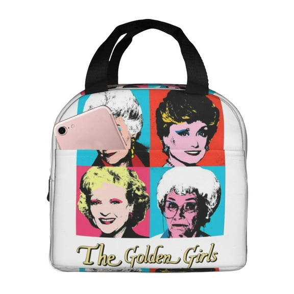 The Golden Lunch Bag Tote Bag Insulated Lunch Box Picnic Beach Fishing Work