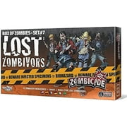 Zombicide: Box of Zombies  Set #7: Lost Zombivors - Add a Thrilling Twist to Your Rue Morgue Adventures! Cooperative Strategy Game, Ages 14+, 1-6 Players, 1 Hour Playtime, Made by CMON