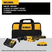DeWalt ATOMIC COMPACT SERIES™ 20V MAX* Brushless 1/2 in. Ratchet Kit
