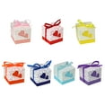 thumbnail image 6 of 50Pcs Square Candy Boxes Multipurposes Love Heart Storage Container Decorative Boxes for Kid Birthday Festival, 6 of 8