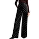 thumbnail image 2 of TaTaai Women Retro Polka Dot Wide Leg Pants High Waist Loose Casual Fashion Spring Summer Vacation Wear Gift, 2 of 8