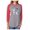 Heather Red/Gray, variant on Tstars Dayton Flyers University Vote Rudy Flyer 3-4 Women Sleeve Baseball Jersey Shirt