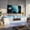 White+White, variant on Sonegra Modern Fireplace TV Stand for TVs Up to 80" with Music Sync LED, 70" Entertainment Center with Electric Fireplace, TV Console with Storage Cabinets for Living Room, Black