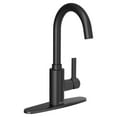 thumbnail image 2 of MOEN 5882BL Genta LX Single-Handle Bar Faucet in Matte Black, 2 of 7
