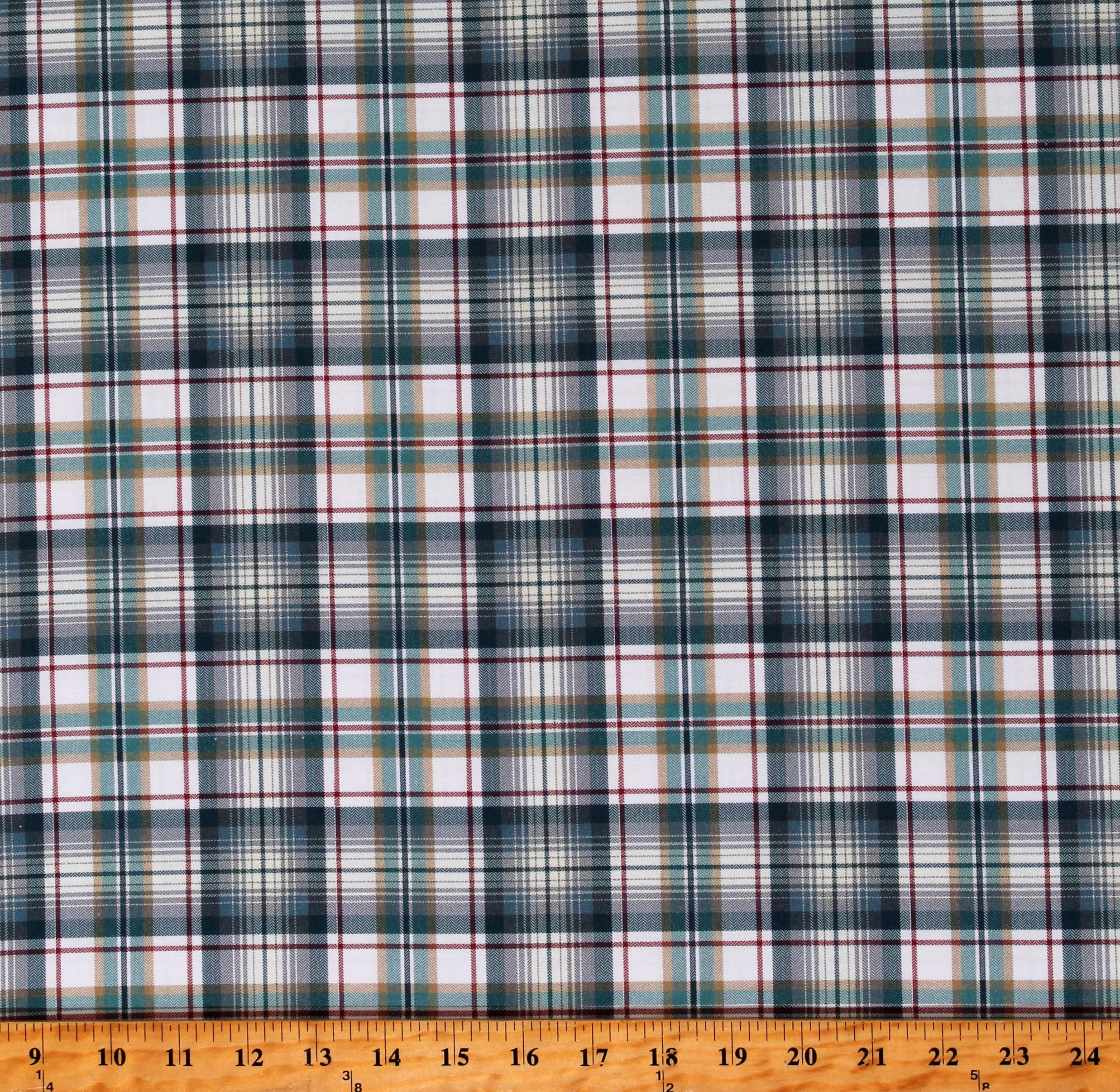 OD Check Fabric – Fabric and Fringe Warehouse, image size:2474x2413
