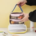 thumbnail image 4 of Bento Sac à Main Imperméable Élégant Femmes Hommes Refroidisseur Thermique Bento Tote, 4 of 5