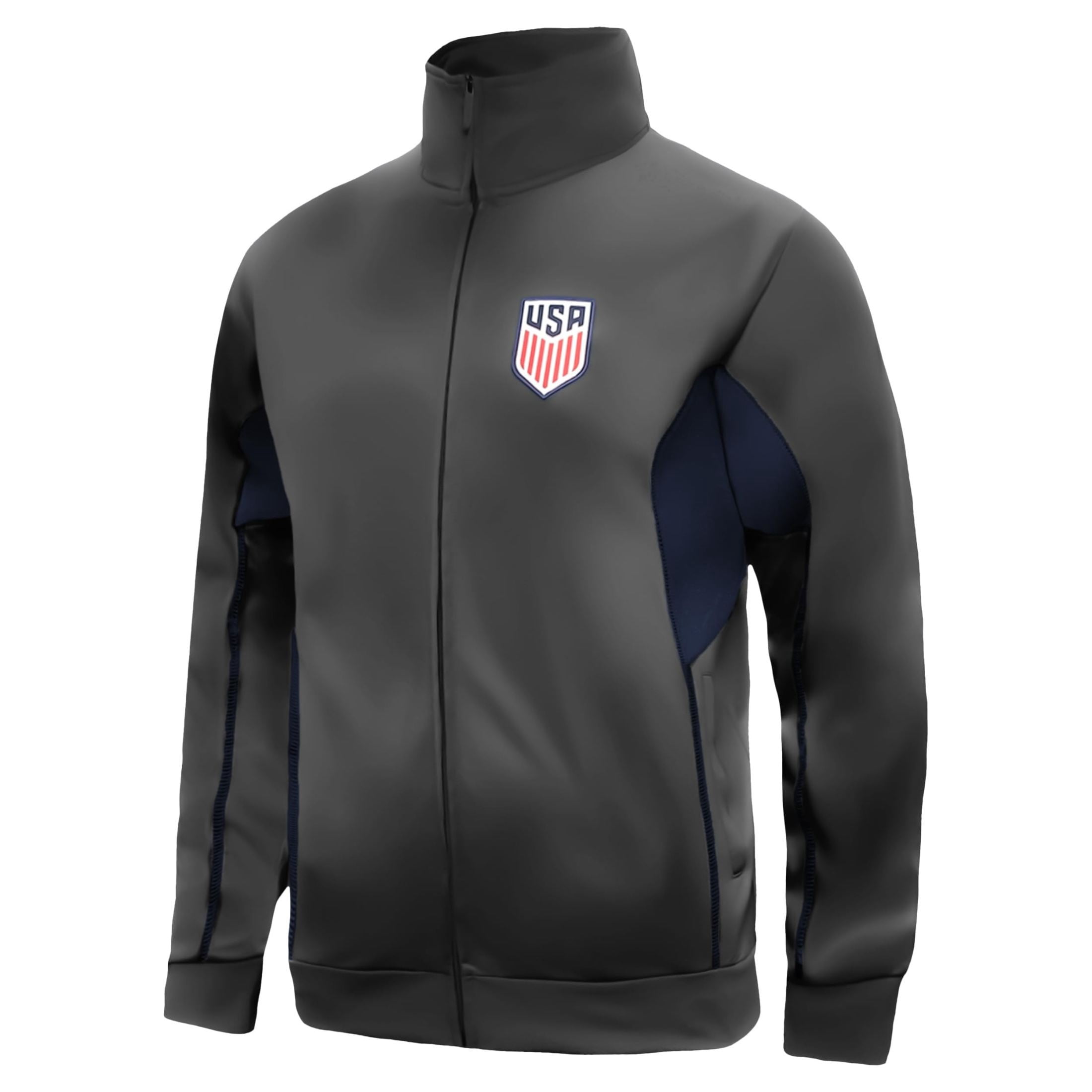 USSF63TJ-GY - US SOCCER TRACK JACKET