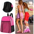 thumbnail image 2 of Sac à Dos pour Enfants avec Compartiments Sac à Dos de Sport Multifonctionnel pour Genouillères Rose, 2 of 5