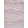 thumbnail image 2 of Addison Rugs Chantille Indoor/Outdoor Transitional Stripes Pink Washable Rectangle Rug, 10' x 14', 2 of 6