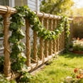 thumbnail image 6 of Yhmxh 5 Pack Artificial Green Leaves Vine Garlands, Green Hanging Ivy with Leaves, Artificial Greenery Hanging Vines for Wall, Ceiling, Patio, Wedding Party Home Indoor Outdoor Green Decoration, 6 of 7
